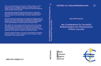 Bild der Publikation: Key considerations for successful biotechnological and pharmaceutical product launches