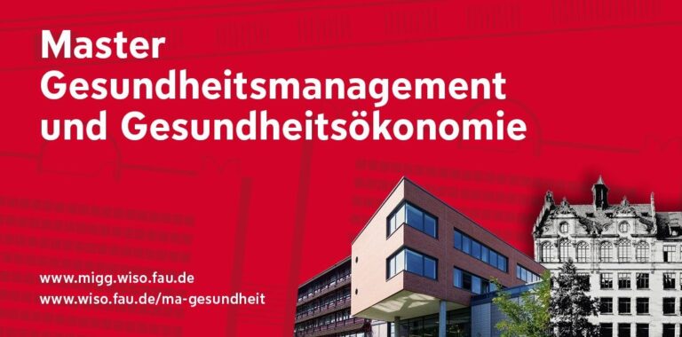 Online-Informationsveranstaltung zum Studiengang Gesundheitsmanagement und Gesundheitsökonomie M.Sc.